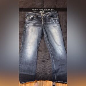 Big Star Women's Dark Blue Straight Leg Jeans